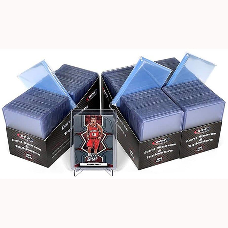 BCW Card Sleeve and Toploader Combo Pack (100 Count)