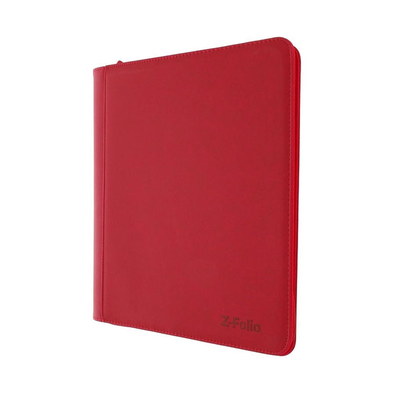 BCW Z-Folio 4-Pocket LX Album for Toploaders - Red (160 Count)