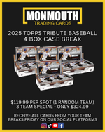 2025 Topps Tribute Baseball 4-Box Random Team Case Break