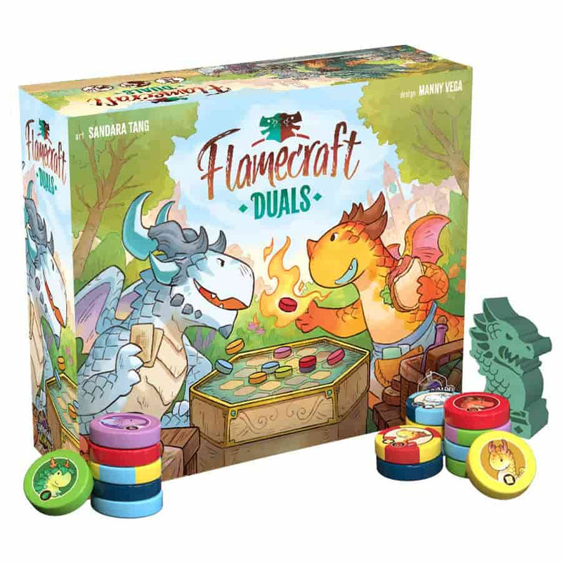 Cardboard Alchemy Flamecraft Duals Board Game - Standard Edition