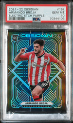 2021 Panini Obsidian Electric Etch Purple Armando Broja #167 /30 PSA 10 70344106