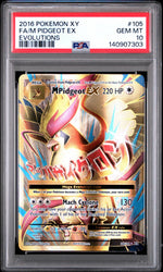 2016 Pokemon XY Evolutions M Pidgeot Ex #105 PSA 10