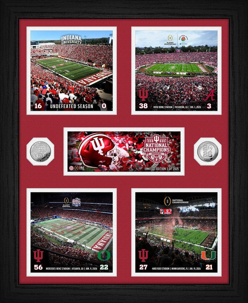 Highland Mint Indiana University 2025-26 CFP National Champions Memorable Moments - Limited Edition /2025