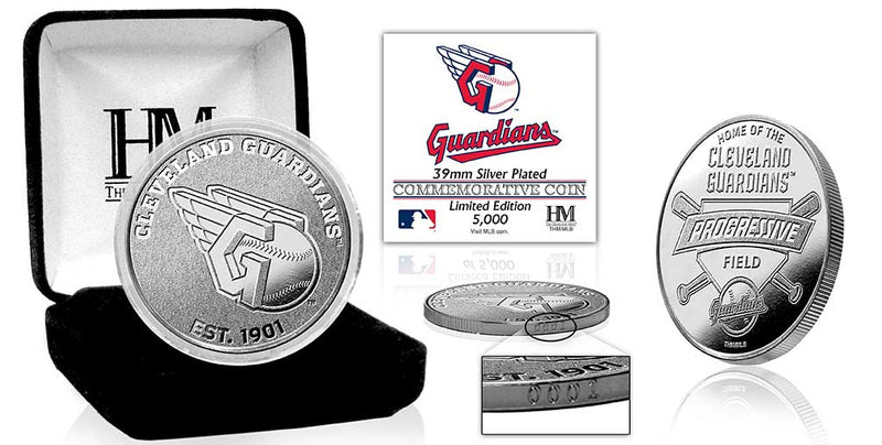 Highland Mint Cleveland Guardians Silver Mint Coin - Limited Edition /5,000