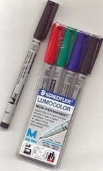 Chessex: Water Soulable Markers (4 Pk)