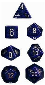 Chessex: Speckled Golden Cobalt Blue 7-Die Set
