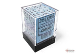 Chessex Opaque 12mm d6 Pastel Blue/black Dice Block(36 dice)