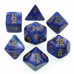 Chessex: Lustrous Purple/Gold 7-Die Set