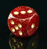 Glitter Ruby With Gold 7 Die Set