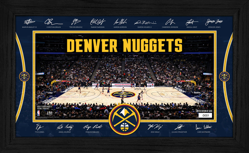 Highland Mint Denver Nuggets 2026-27 Signature Court - Limited Edition /5,000