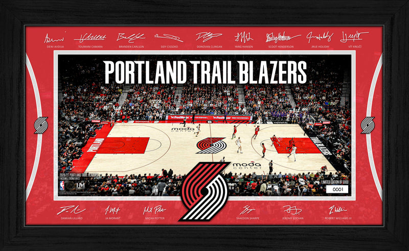 Highland Mint Portland Trail Blazers 2026-27 Signature Court - Limited Edition /5,000