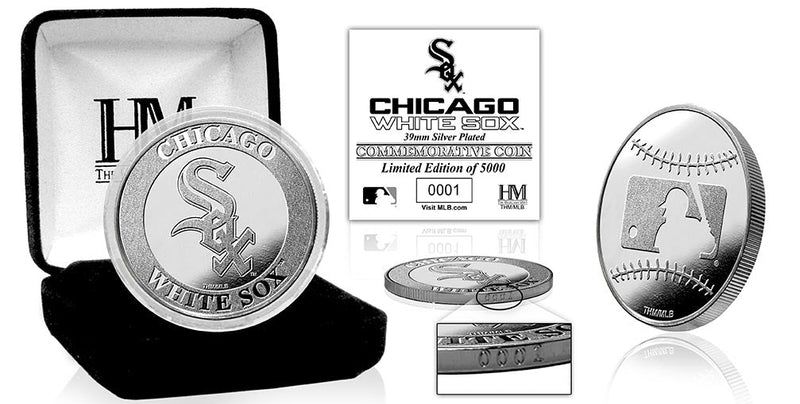 Highland Mint Chicago White Sox Silver Coin - Limited Edition /5,000