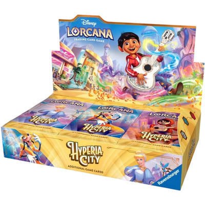 Disney Lorcana Hyperia City Booster Display Box