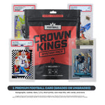 Crown Kings - NFL Football Mystery Pack (1) Premium Hit $25-$500 Graded Or Raw
