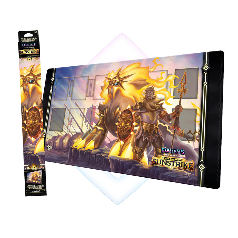 Elestrals TCG Playmat - Celestleo Champion of Ares