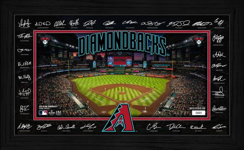 Highland Mint Arizona Diamondbacks 2026 Signature Field Frame - Limited Edition /5,000