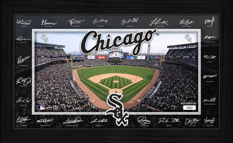 Highland Mint Chicago White Sox 2026 Signature Field Frame - Limited Edition /5,000
