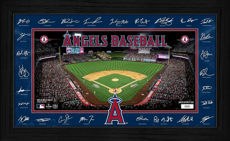 Highland Mint Los Angeles Angels 2026 Signature Field Frame - Limited Edition /5,000