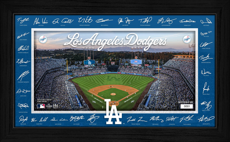 Highland Mint Los Angeles Dodgers 2026 Signature Field Frame - Limited Edition /5,000