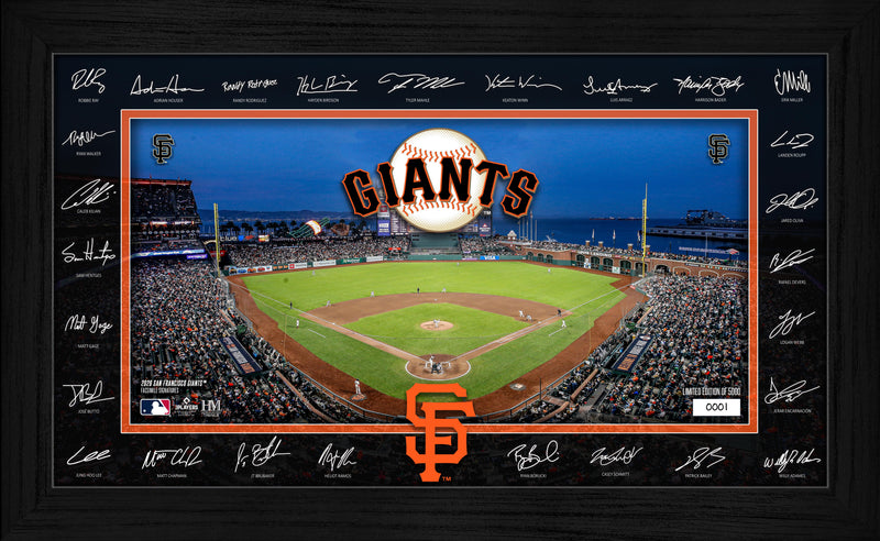 Highland Mint San Francisco Giants 2026 Signature Field Frame - Limited Edition /5,000