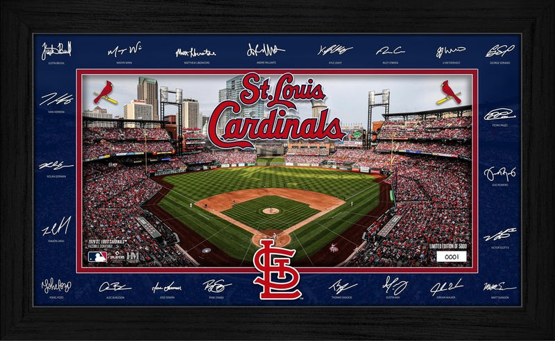 Highland Mint St. Louis Cardinals 2026 Signature Field Frame - Limited Edition /5,000