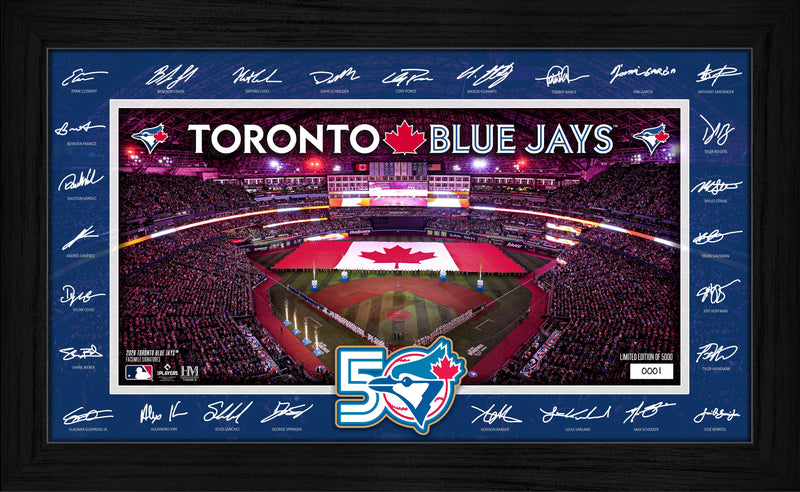 Highland Mint Toronto Blue Jays 2026 Signature Field Frame - Limited Edition /5,000