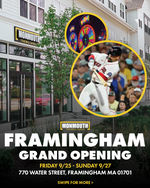 Monmouth Cards Framingham, MA Grand Opening Weekend
