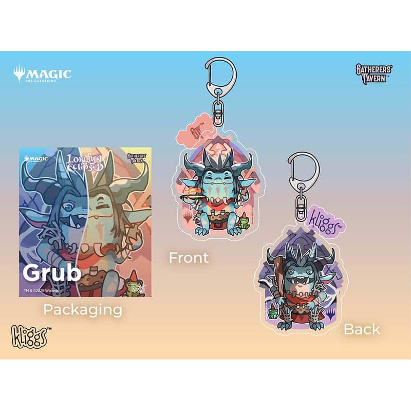 Gatherers' Tavern Magic: The Gathering Lorwyn Eclipsed Grub Keychain