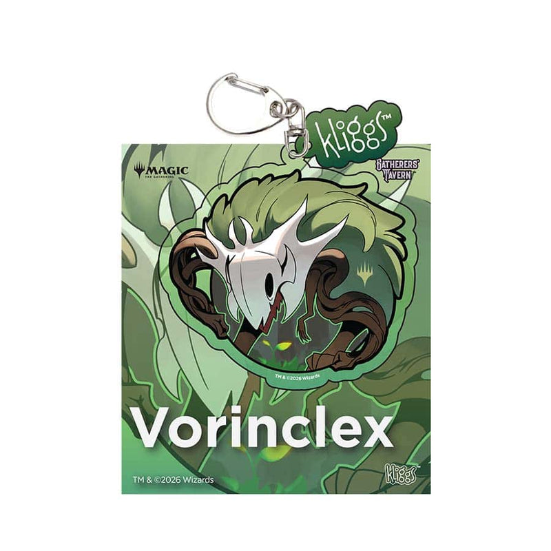 Gatherers' Tavern Magic: The Gathering Praetor Kliggs Keychain - Vorinclex, Monstrous Raider