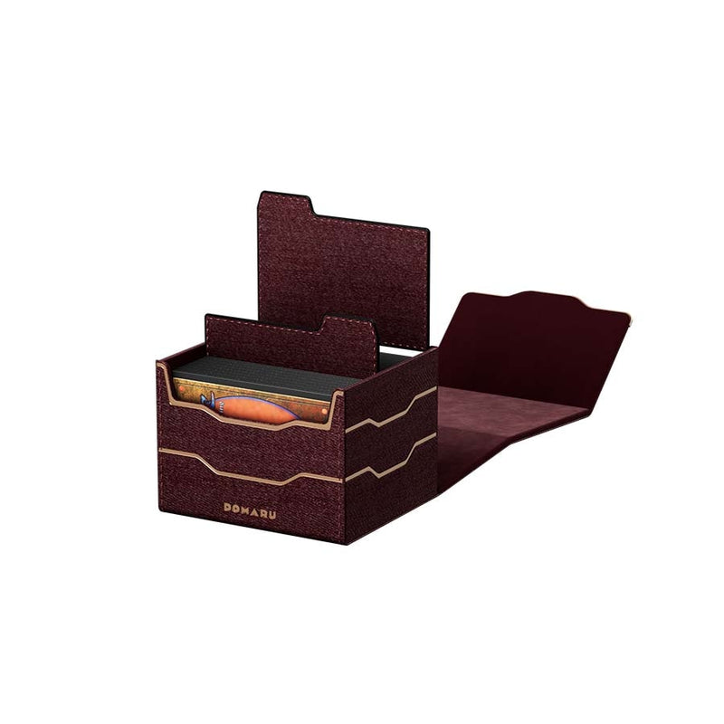 Gatherers' Tavern Domaru Armory Horizon 100+ Deck Box - Carnelian