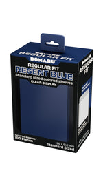 Gatherers' Tavern : Domaru Regular Fit Standard Sized Card Sleeve 100ct- Regent Blue