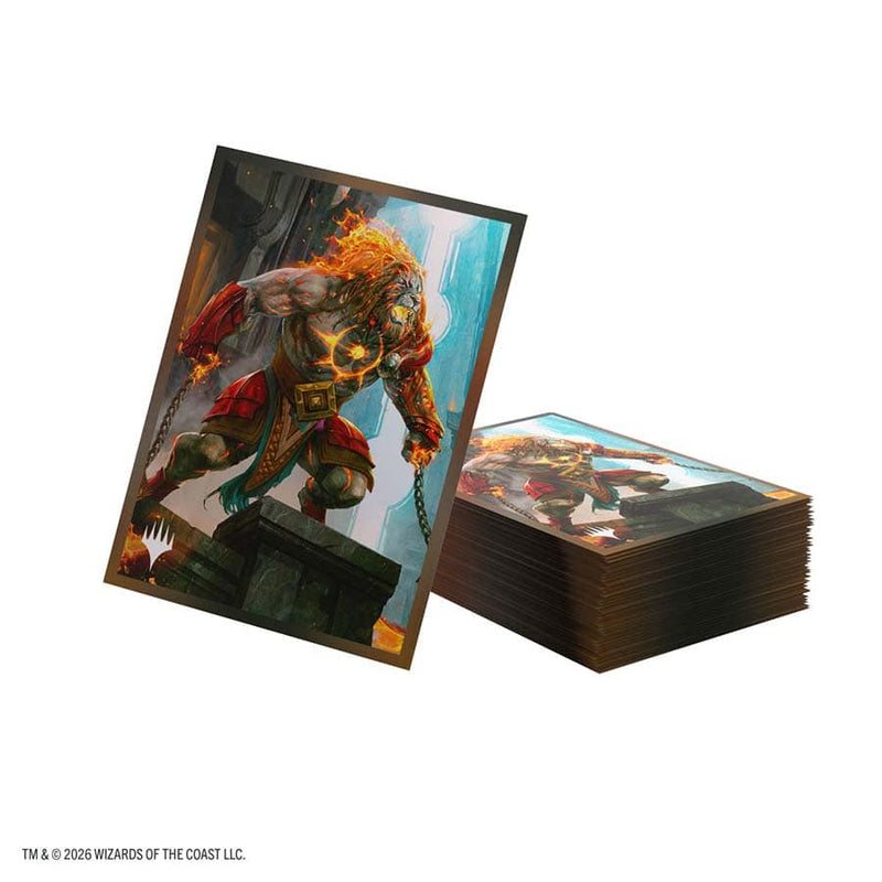 Gamegenic Magic: The Gathering Reality Fracture Premium Art Sleeves - Ajani, Path of Vengeance