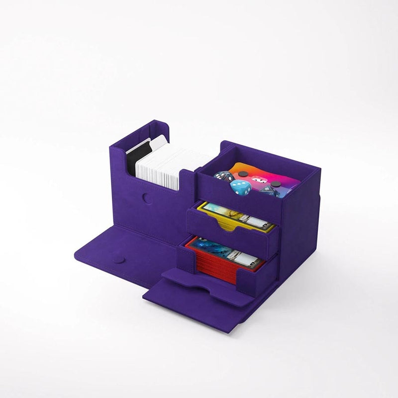 Gamegenic Academic 133+ XL Deck Box - Purple/Purple