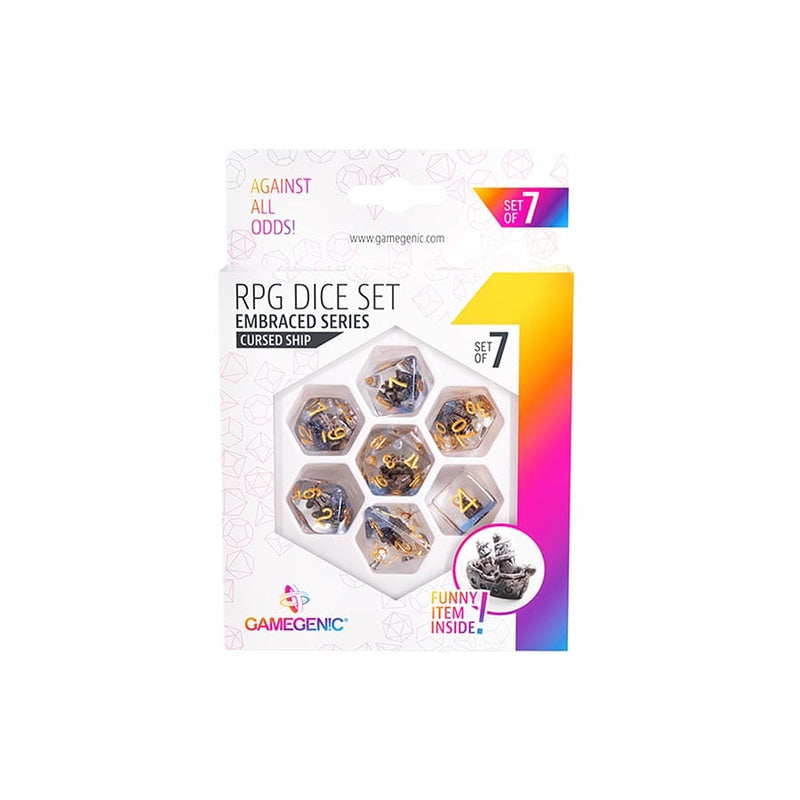Gamegenic Embraced Series RPG Dice Set (7 Dice) - Cursed Ship