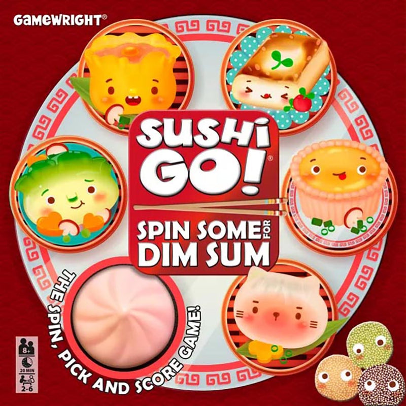 Gamewright Sushi Go! Spin Some for Dim Sum Board Game
