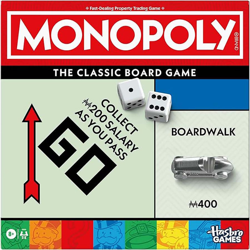 Hasbro Gaming Monopoly Classic (Refresh) Board Game