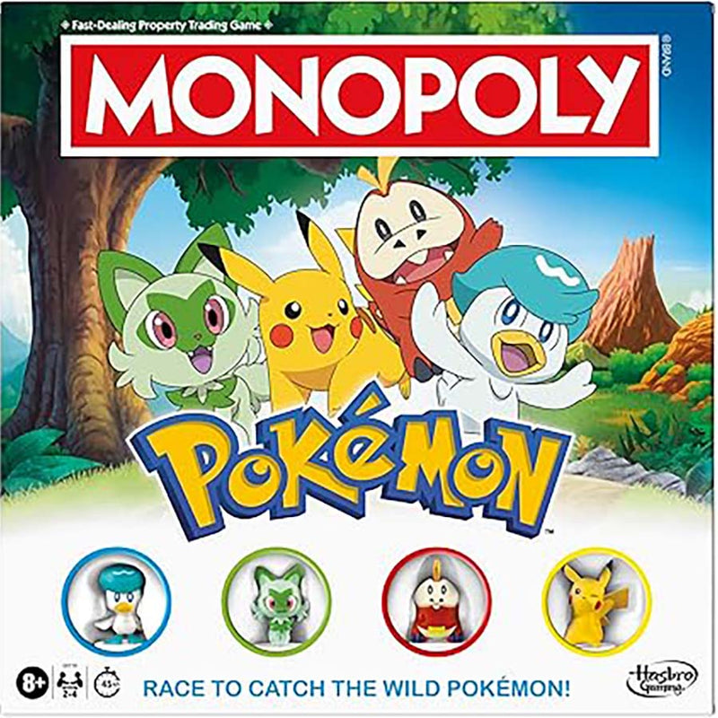 Hasbro Gaming Monopoly Pokémon Edition Board Game
