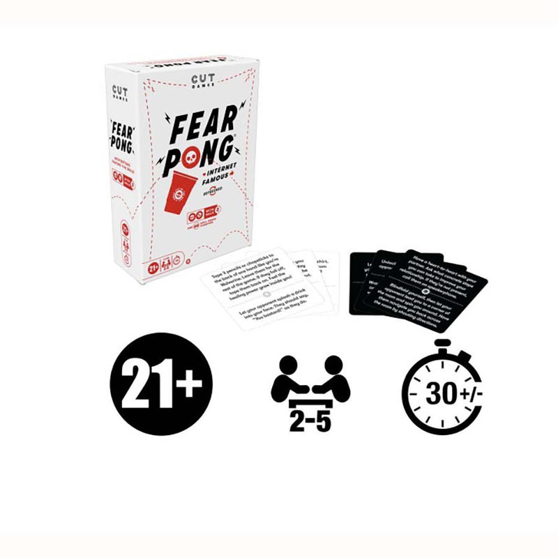 Hasbro Gaming Fear Pong Adult Party Game