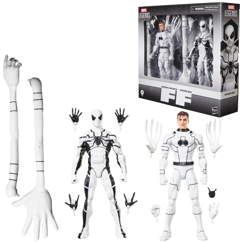 Hasbro Marvel Legends Future Foundation Mister Fantastic & Spider-Man Two-Pack