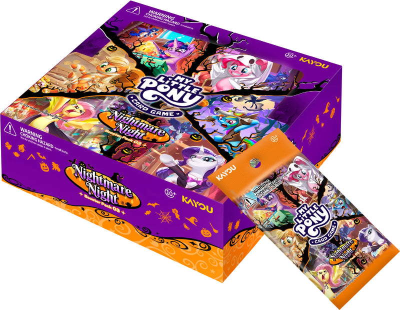 My Little Pony TCG Nightmare Night S03 Booster Display