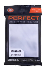 KMC Sleeves: Standard Perfect - Clear 100CT