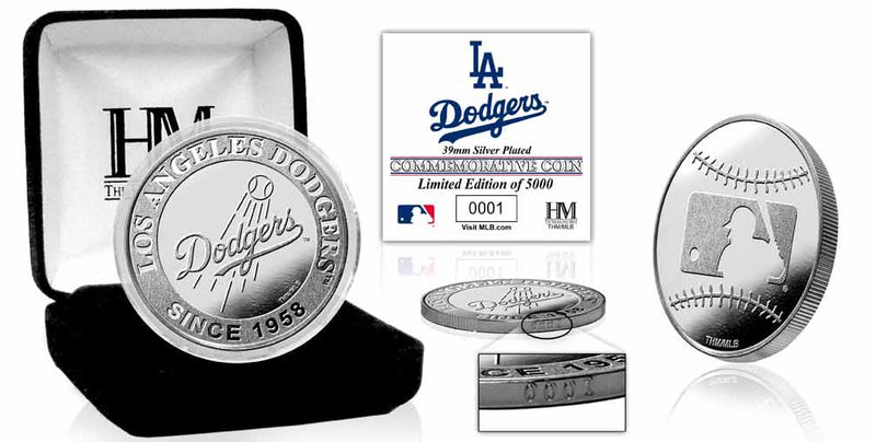 Highland Mint Los Angeles Dodgers Silver Coin - Limited Edition /5,000