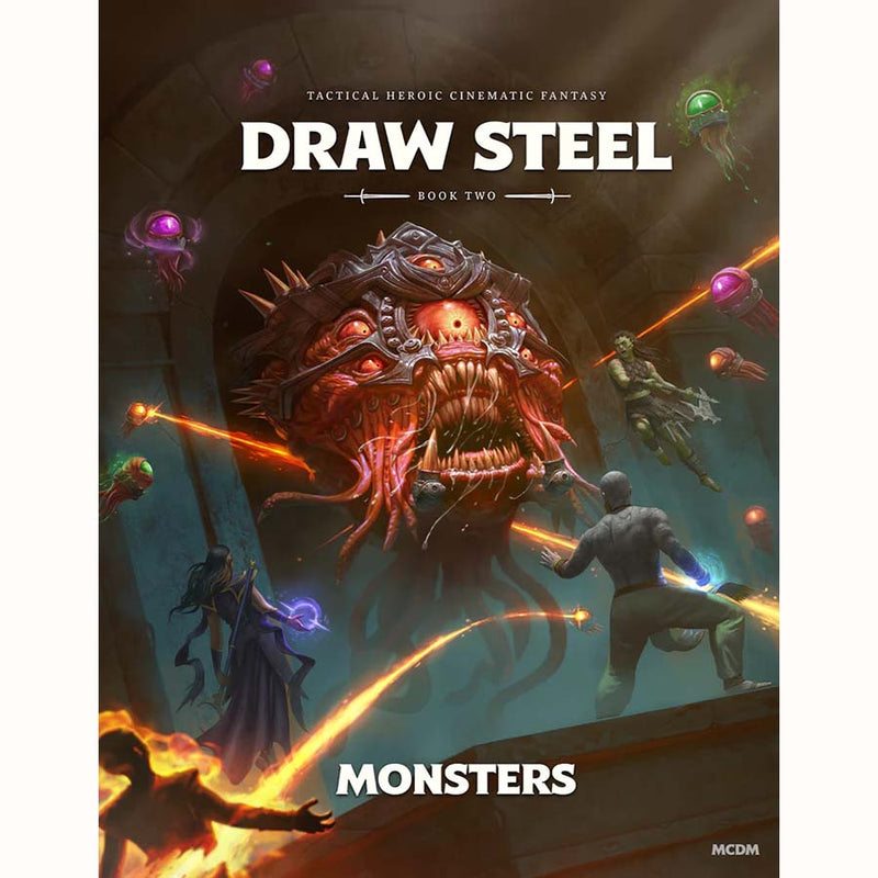 MCDM Productions Draw Steel Book 2: Monsters - Hardcover Bestiary