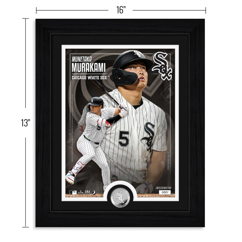 Highland Mint Munetaka Murakami Chicago White Sox Silver Coin Photo Mint - Limited Edition /1,000