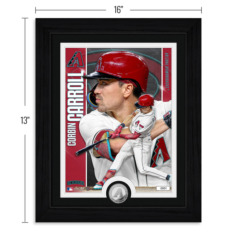 Highland Mint Corbin Carroll Arizona Diamondbacks Silver Coin Photo Mint - Limited Edition /1,000