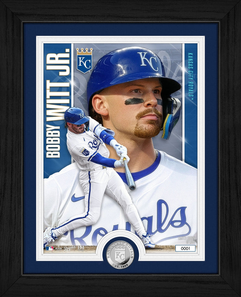 Highland Mint Bobby Witt Jr. Kansas City Royals Silver Coin Photo Mint - Limited Edition /1,000