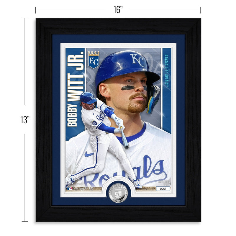 Highland Mint Bobby Witt Jr. Kansas City Royals Silver Coin Photo Mint - Limited Edition /1,000