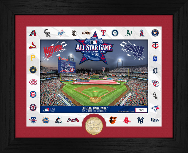 Highland Mint 2026 MLB All-Star Game Bronze Coin Photo Mint - Limited Edition /2026