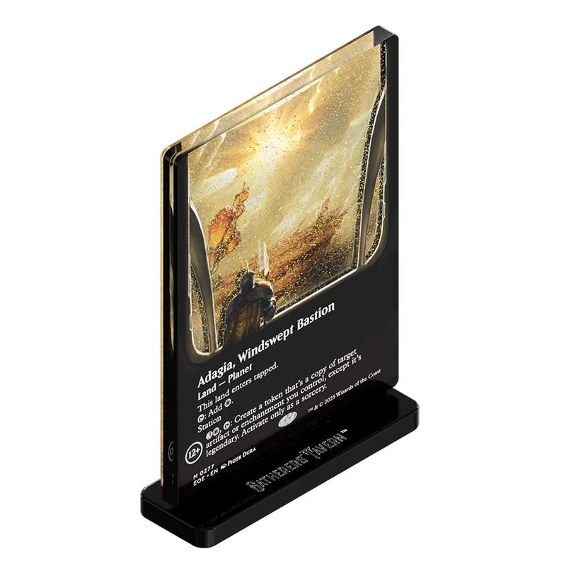 Gatherers' Tavern Magic: The Gathering Edge of Eternities Slab Standee - Adagia, Windswept Bastion