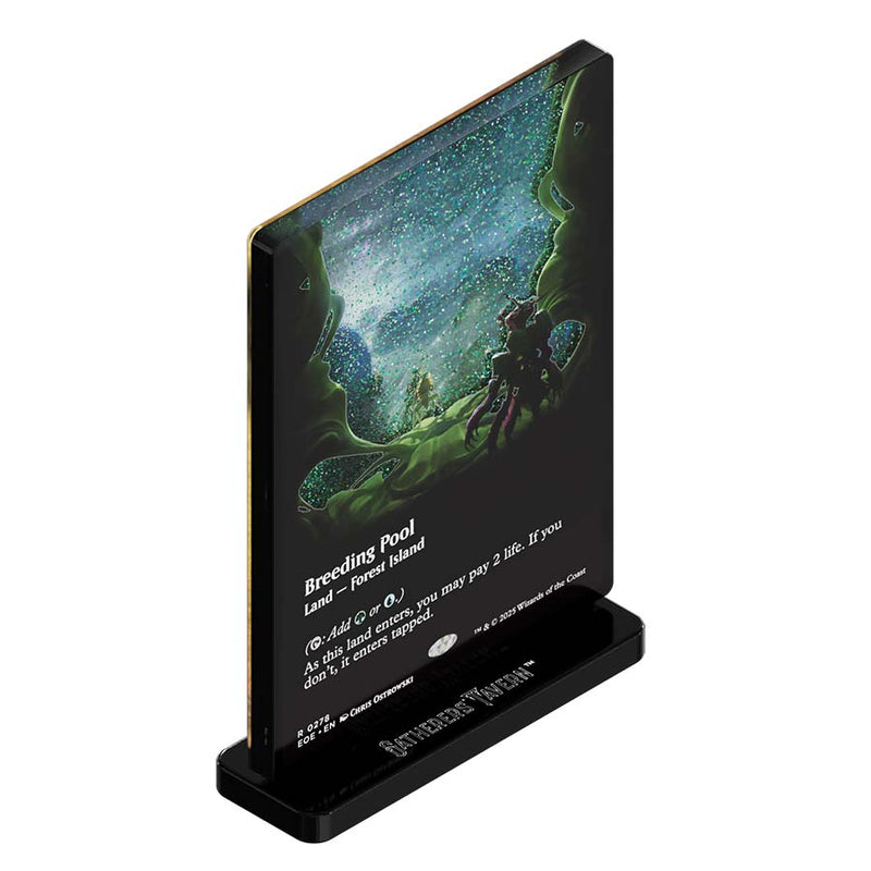 Gatherers' Tavern Magic: The Gathering Edge of Eternities Breeding Pool Slab Standee